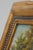Gold Pair of Oil on Board Landscape Paintings - Signed For Sale - Image 8 of 13