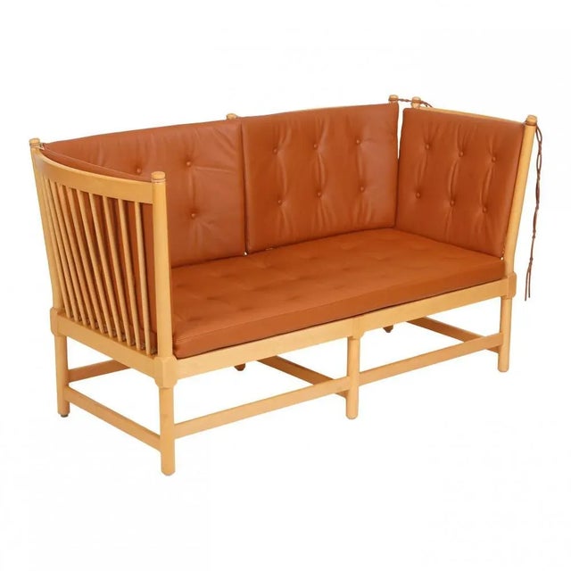 Designer: børge mogensen manufacturer: fritz hansen model: spoke-back, bm 1789 measurements: h: 86 x w: 160 x d: 76,5 x...