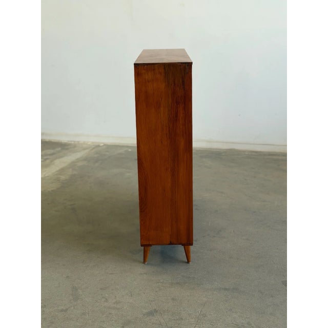 1960s Aged Pine Compact Shelving For Sale - Image 17 of 18