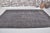Vintage Distressed Turkish Oushak Rug in Charcoal Black, Slate Gray For Sale - Image 10 of 10