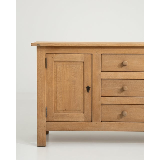 19th Century France Brutalist Amber Wood Storage Cabinets & Cupboards For Sale - Image 9 of 11