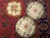 American Collection of Vintage American Hand Hooked Rug, Round Floral Pattern, Folk Art, 15” Round For Sale - Image 3 of 4