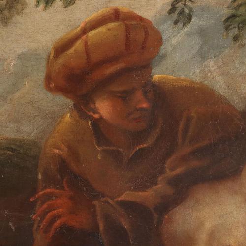 Italian School, Mythological Subject, Oil on Canvas For Sale - Image 4 of 12