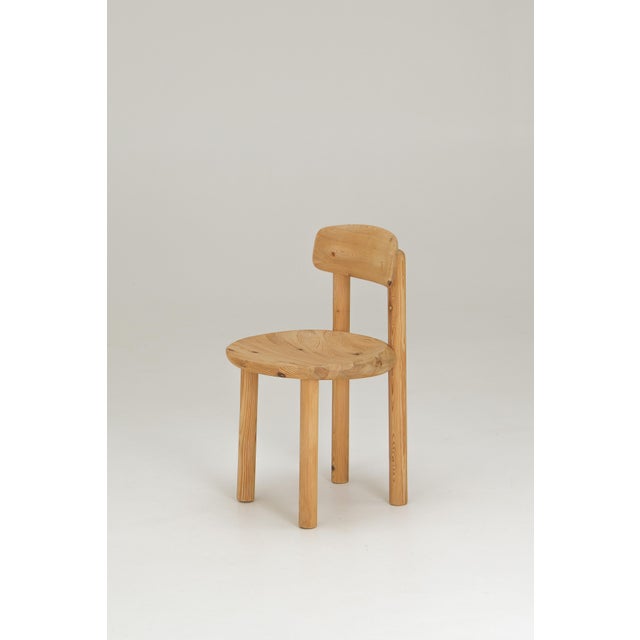 Vintage Dining Chairs in Pine by Rainer Daumiller, 1970s, Set of 6 For Sale - Image 9 of 15