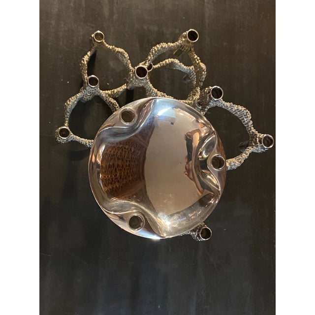 1960s 1960s Caesar Stoffi Nagel Stalactite, Stackable Candle Holder For Sale - Image 5 of 6