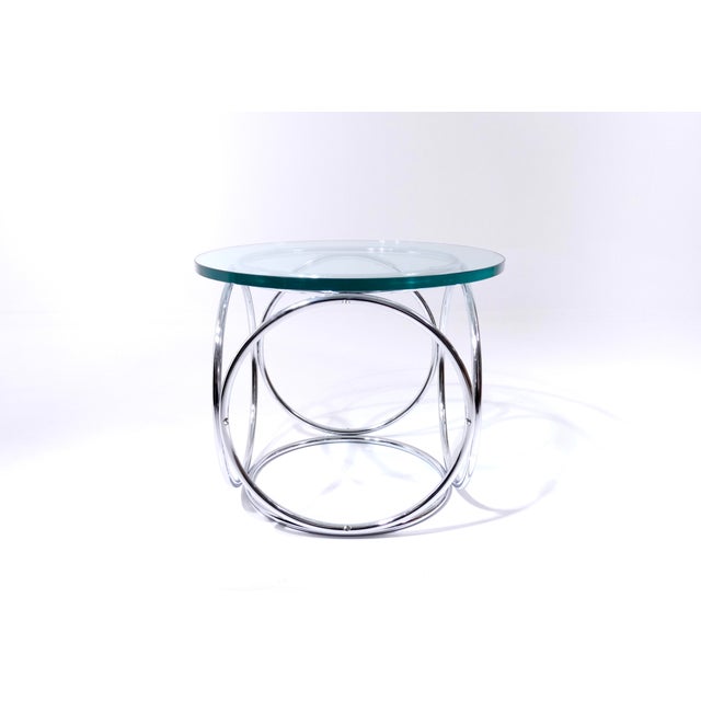 Vintage Swiss Side Table by Paul Tuttle, 1970 For Sale - Image 9 of 18