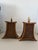 Wood Vintage Bamboo and Leather Strap Table Lamps - A Pair For Sale - Image 7 of 12