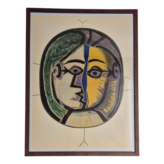 After Pablo Picasso, Céramiques De Picasso, 1948, Polychrome Print, Framed For Sale