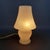 White Modern Murano Glass & Marble Effect Mushroom Table Lamp, 1970s For Sale - Image 8 of 18