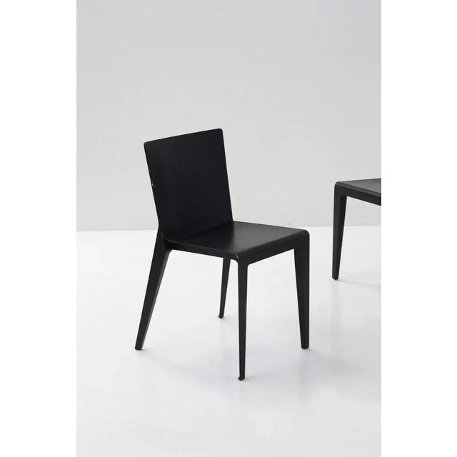 Alfa Chairs by Hannes Wettstein for Molteni, 2010, Set of 5 For Sale - Image 9 of 9