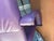1990s Mario Bellini Vitra Figura Post Modern Purple Leather Desk Chair For Sale In Sacramento - Image 6 of 12