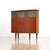 Mid Century Danish Teak Curved Corner Bar Drinks Cabinet For Sale - Image 4 of 12