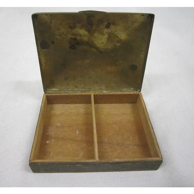 Anglo Brass Indian Box For Sale - Image 6 of 9