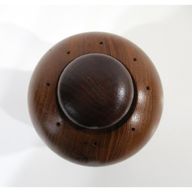 Dansk Mid 20th Century Dansk Jens Quistgaard Wooden Salt and Pepper Mill Shaker Denmark For Sale - Image 4 of 7