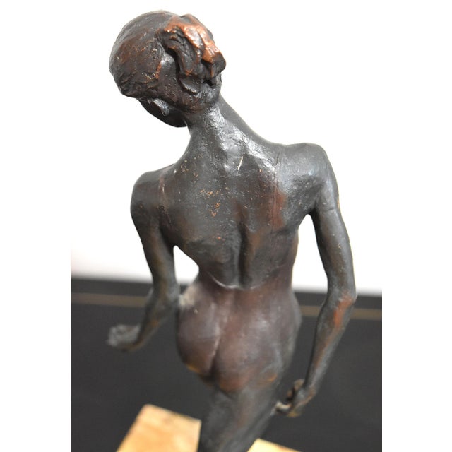 Vintage Modern Dancer or Ballerina Sculpture by Spanish Artist Josep Bofill For Sale - Image 16 of 18