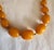 Antique Art Deco Graduated Amber Marbled Bead Necklace, 1930 For Sale - Image 11 of 18