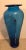 Modern Post Modern Blenko Blue Nuevo Floral Vase For Sale - Image 3 of 10