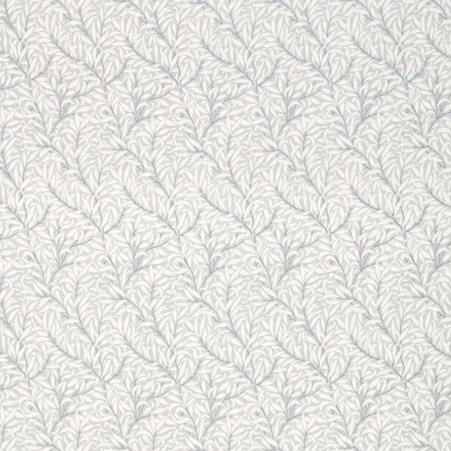 Morris & Co Pure Willow Boughs Print Fabric in Lightish Grey - a Sample For Sale