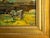 Mello Junior, Cow by River, Portugal, 20th Century, Oil on Wood, Framed For Sale - Image 4 of 7