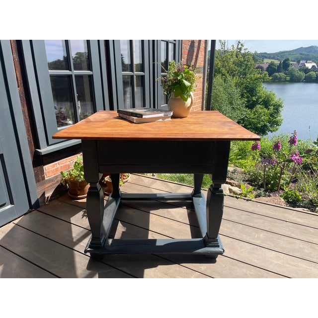 Painted Table in Wood For Sale - Image 16 of 18