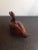 Cabin 1970s Carved Ironwood Duck Figurine For Sale - Image 3 of 6