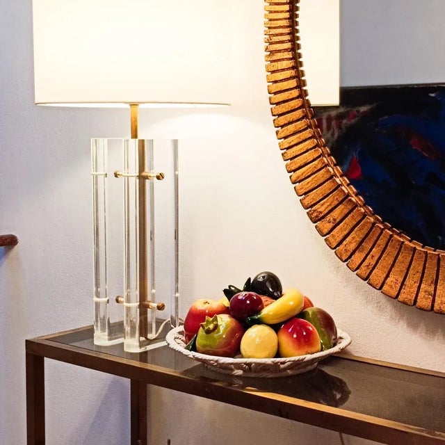 Large Ceramic Tabletop Fruit Bowl from Hispania, Spain, 1950s For Sale - Image 9 of 13