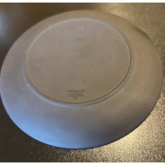 1970s Wedgwood Black Basalt “Mother” Plate For Sale In Philadelphia - Image 6 of 6