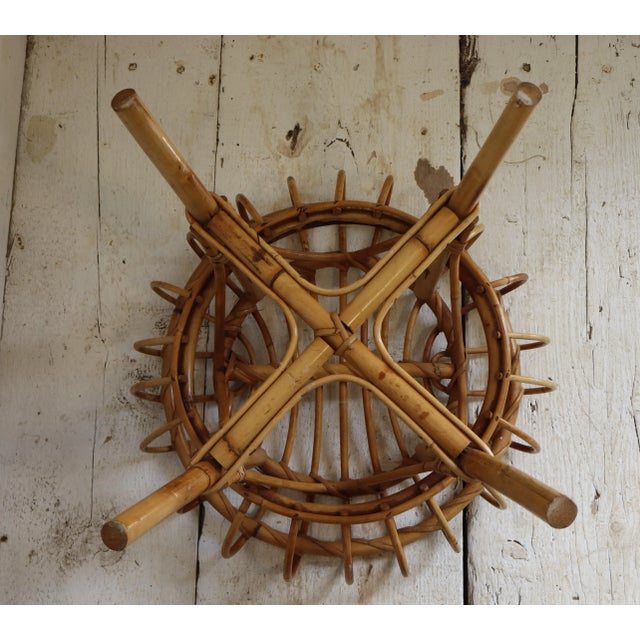 Beige Riviera Coffee Stool by Franco Albini, 1960s For Sale - Image 8 of 9