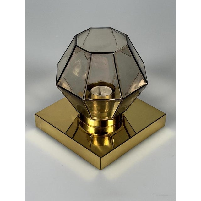 Vintage Space Age Wall Lamp from Glashütte Limburg, 1960s For Sale - Image 11 of 15