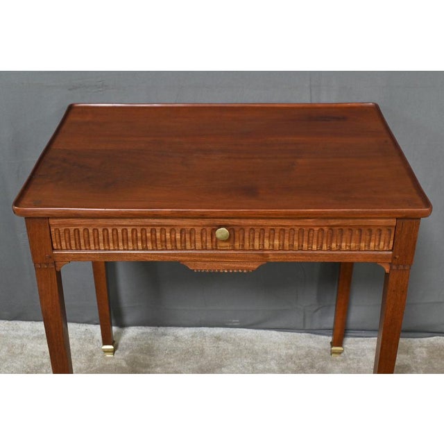 Louis XVI Style Mahogany Cabaret Table, Early 19th Century For Sale - Image 6 of 17