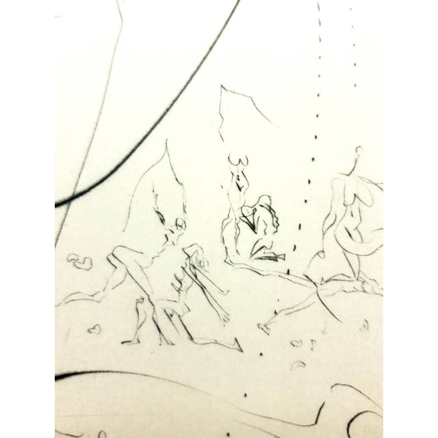 Salvador Dali - Venus in Furs - Original Stamp-Signed Etching 1968 For Sale - Image 6 of 11