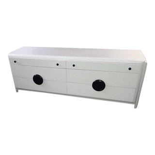 Vintage Harold Schwartz Romweber White Dresser For Sale