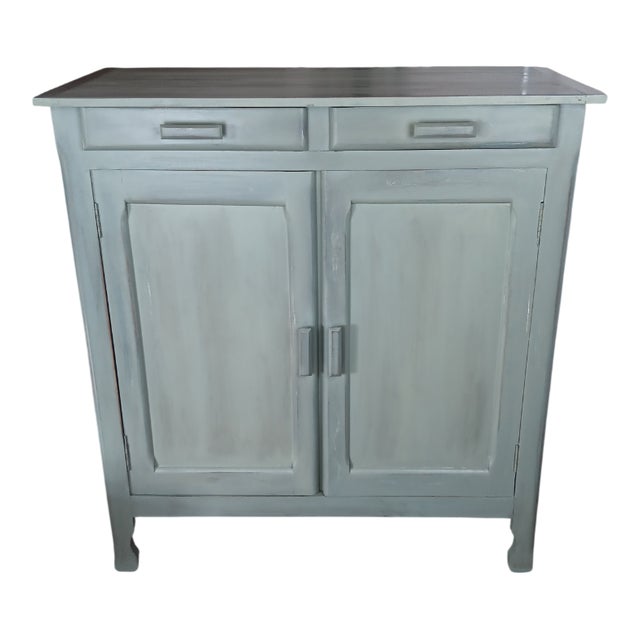 Parisian Green Buffet, 1940s For Sale