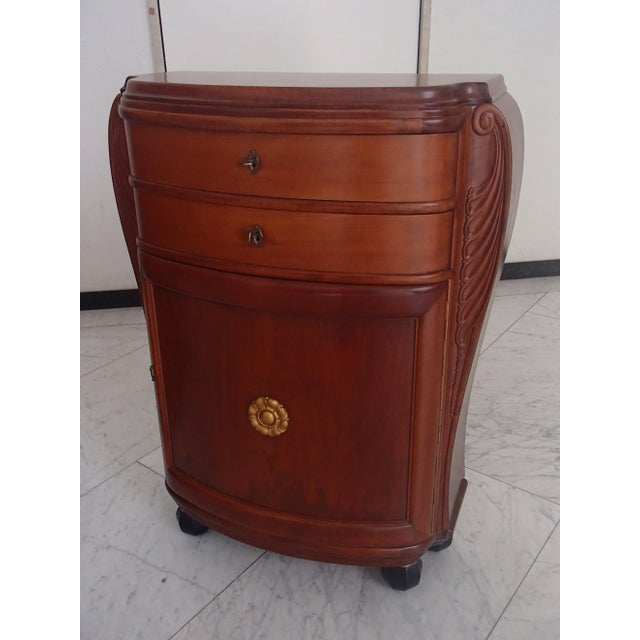 Small Art Deco Birch Chests of Drawers, Set of 2 For Sale - Image 10 of 12