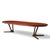 Mid-Century Modern Interform Mid Century Rosewood Expanding Dining Table With 3 Leaves For Sale - Image 3 of 16