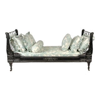 French Napoleonic Iron Campaign Bed For Sale