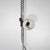 Metal Chrome Floor-to-Ceiling Lamp, 1970s For Sale - Image 7 of 14