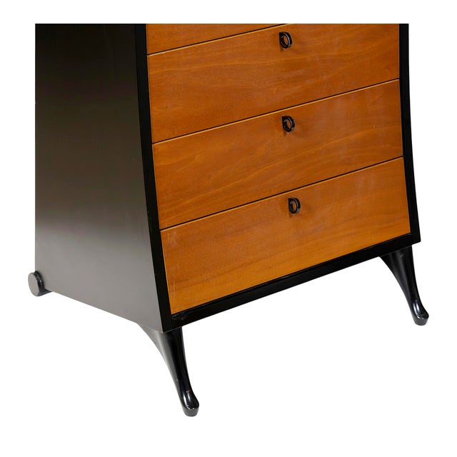 Metal Mid-Century Modern Italian Umberto Asnago Commode by Giorgetti, 1980s For Sale - Image 7 of 9