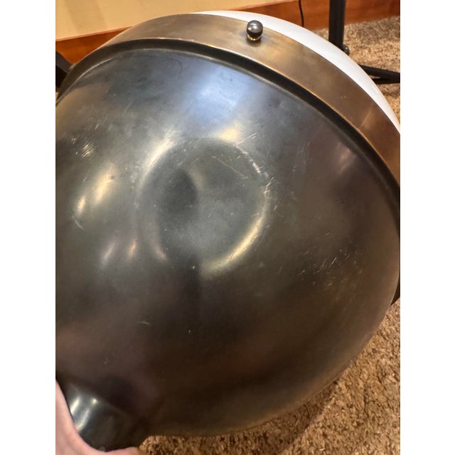 1990s 1990s Thomas O'Brien Hicks Large Pendant in Bronze For Sale - Image 5 of 10