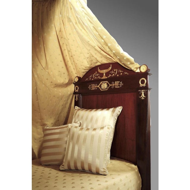 Traditional Empire Bed with Canopy, 1810 For Sale - Image 3 of 18