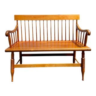 Frederick Duckloe & Brothers Windsor Bench For Sale