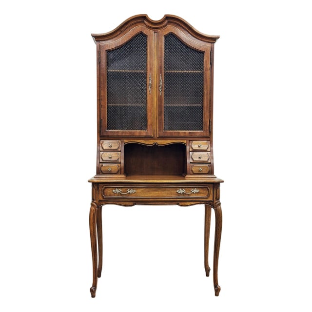 Vintage Thomasville Furniture Camille Collection French Provincial Secretary Desk For Sale