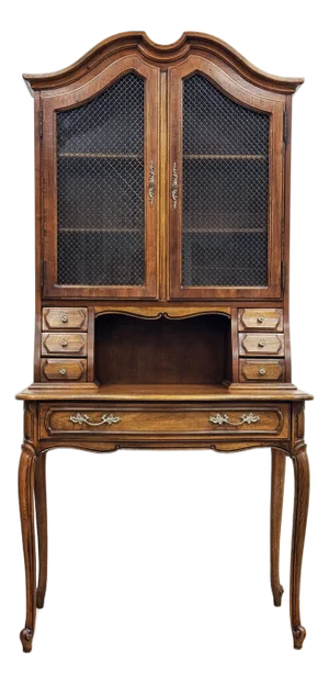 Vintage Thomasville Furniture Camille Collection French Provincial Secretary Desk