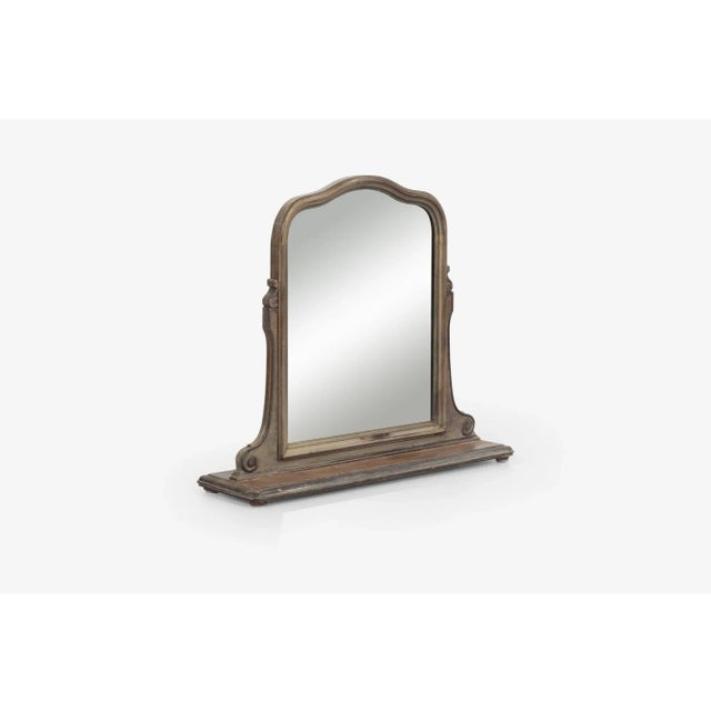 1940s Vanity Dresser Mirror For Sale - Image 4 of 6
