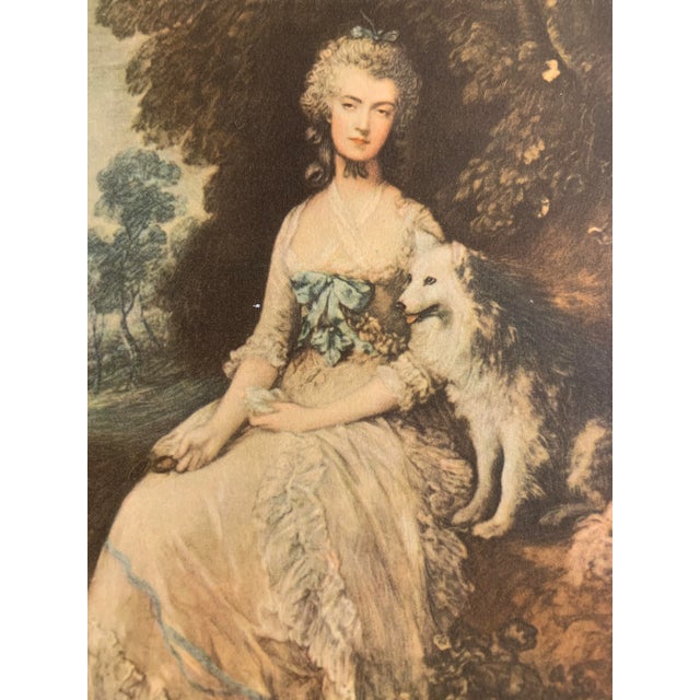 1940s 1948 Book Plate Figurative Print with a Mastiff Dog For Sale - Image 5 of 6