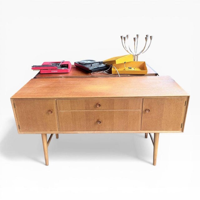 Mid-Century Modern Meredew Oak Sideboard, 1960s For Sale - Image 3 of 9