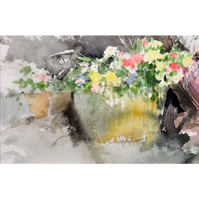 Blue Gordon King, Fond Memories, Original Watercolour, 20th Century For Sale - Image 8 of 18