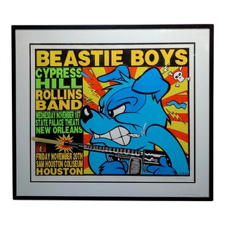 Beastie Boys Original 1992 Concert Poster by Frank Kozik For Sale