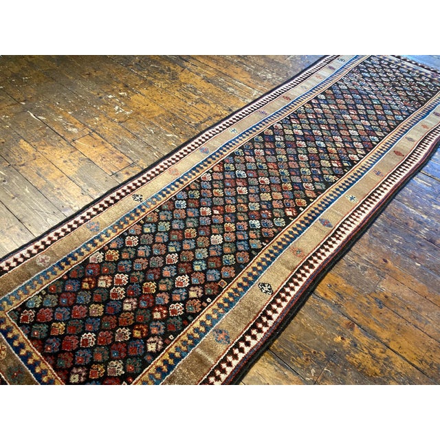 Antique Kurdish Runner Rug, 1890s For Sale - Image 6 of 18