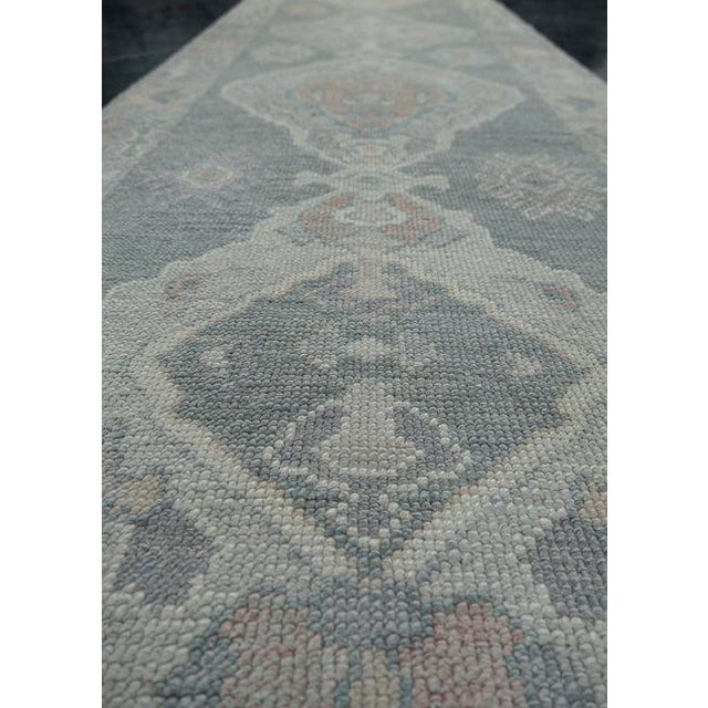 Turkish Oushak Rug 2'10" x 10' For Sale - Image 11 of 11